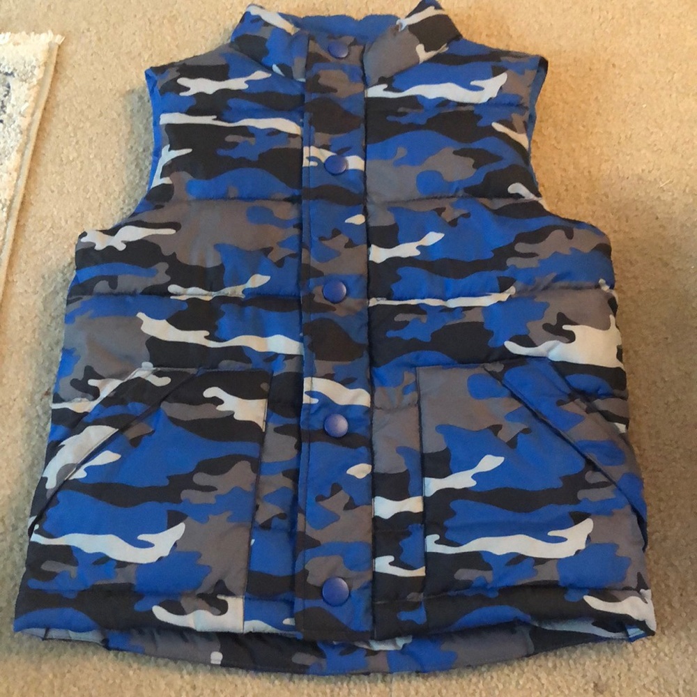 Gymboree camouflage vest size 10